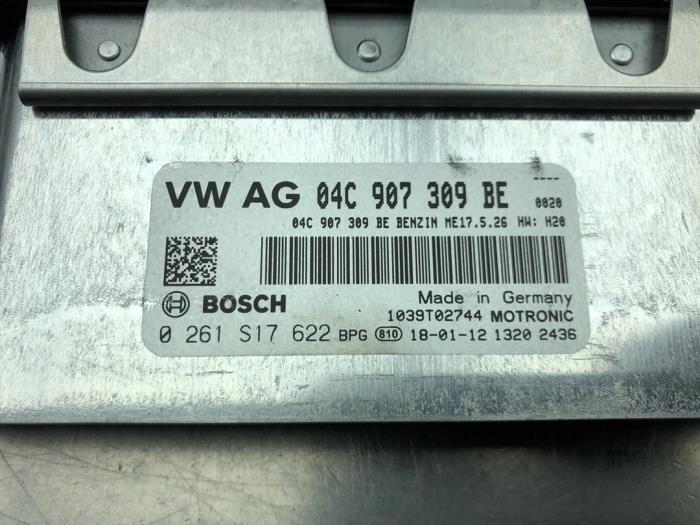 Calculateur moteur d'un Volkswagen Polo VI (AW1) 1.0 12V BlueMotion Technology 2018