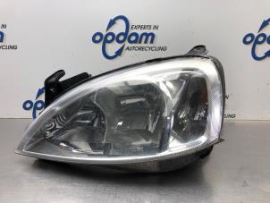Used Headlight, left Opel Corsa C (F08/68) 1.2 16V Price € 50,00 Margin scheme offered by Gebr Opdam B.V.