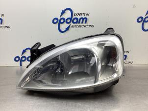 Used Headlight, left Opel Combo (Corsa C) 1.7 CDTi 16V Price € 50,00 Margin scheme offered by Gebr Opdam B.V.