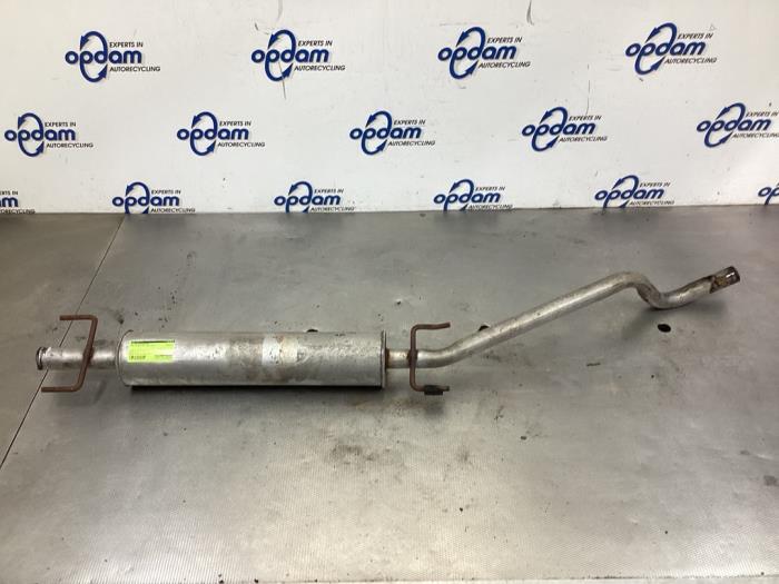 Exhaust middle silencer from a Opel Astra H (L48) 1.6 16V 2007