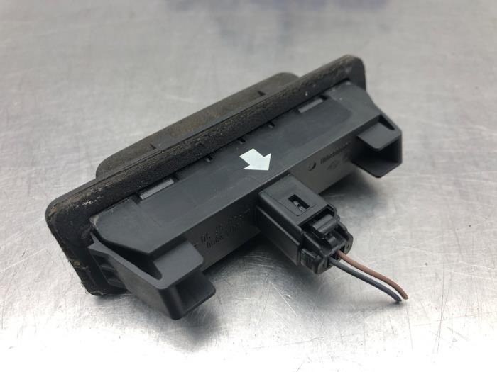 Poignée De Coffre Compatible Renault Espace 4 Laguna 2 Avec Bouton Contacteur - 8200002001