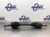 Front drive shaft, left from a Opel Meriva, 2003 / 2010 1.4 16V Twinport, MPV, Petrol, 1.364cc, 66kW (90pk), FWD, Z14XEP; EURO4, 2004-07 / 2010-05 2005