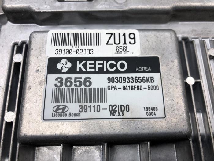 Engine management computer from a Hyundai i10 (F5) 1.1i 12V 2009