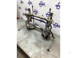 Subframe from a Mercedes-Benz CLS Shooting Brake (X218) 350 CDI BlueTEC, 350 d 3.0 V6 24V 2015
