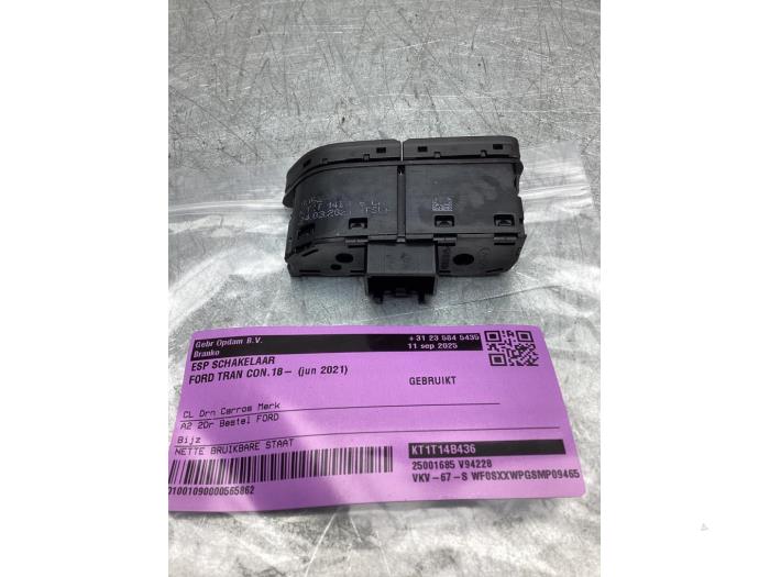 Używane Przelacznik ESP Ford Transit Connect (PJ2) 1.5 EcoBlue Cena € 20,00 Procedura marży oferowane przez Gebr Opdam B.V.