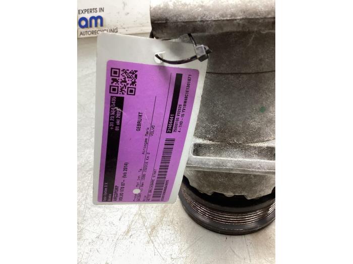 Gebrauchte Klimapumpe Volvo V70 (BW) 1.6 T4 16V Preis € 125,00 Margenregelung angeboten von Gebr Opdam B.V.