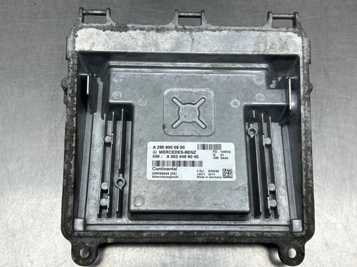 Used Engine management computer Mercedes A (W169) 1.5 A-160 Price € 175,00 Margin scheme offered by Gebr Opdam B.V.
