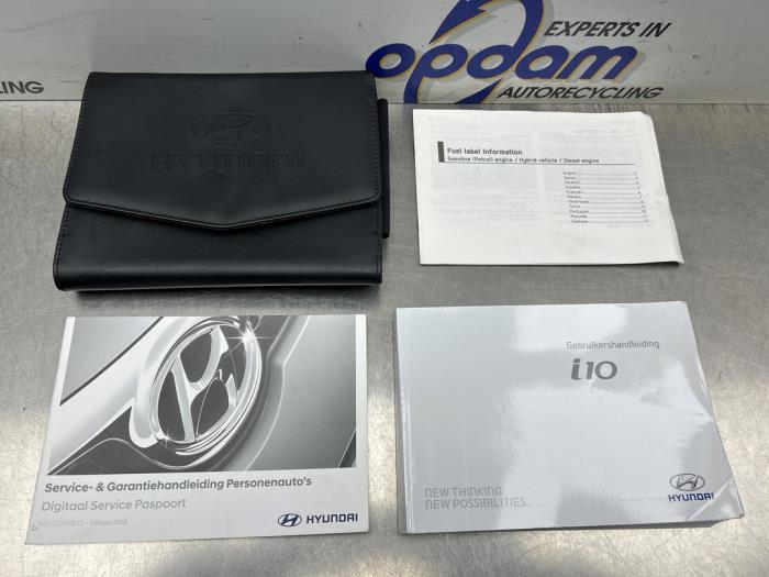 Używane Instrukcja Hyundai i10 (B5) 1.0 12V Cena € 40,00 Procedura marży oferowane przez Gebr Opdam B.V.