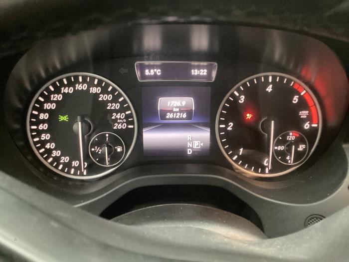 Engine from a Mercedes-Benz A (W176) 1.5 A-180 CDI, A-180d 16V 2014