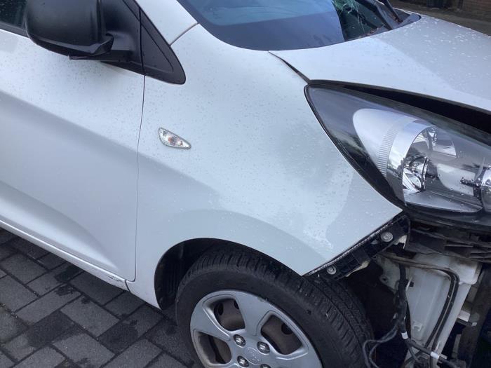 Begagnade Framskärm, höger Kia Picanto (TA) 1.0 12V Pris € 125,00 Marginaltabell erbjuds av Gebr Opdam B.V.