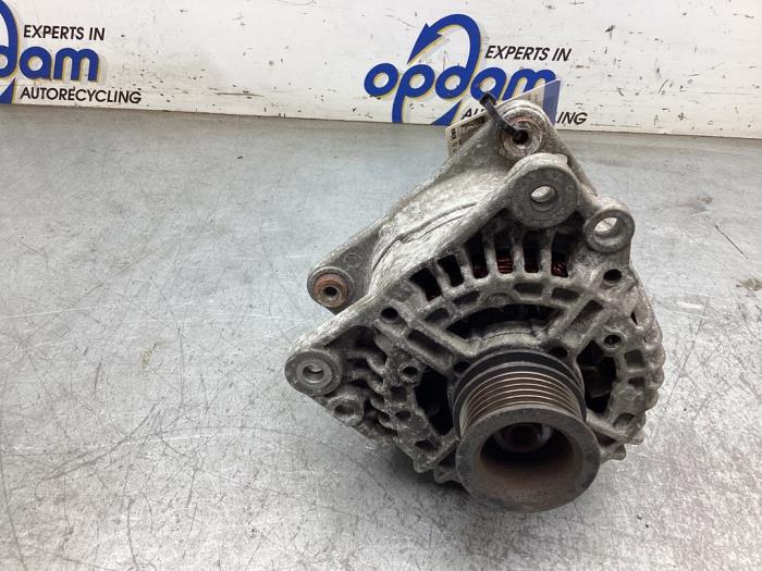Dynamo Volkswagen Polo IV (9N1/2/3), 2001 / 2012 1.4 16V 75, Fließheck, Benzin, 1.390cc, 55kW (75pk), FWD, BKY, 2004-05 / 2008-05, 9N2; 3 (Gebraucht)