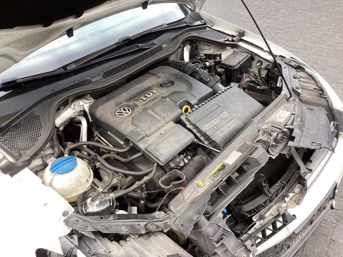 Engine from a Volkswagen Polo V (6R) 1.4 TDI DPF BlueMotion technology 2015