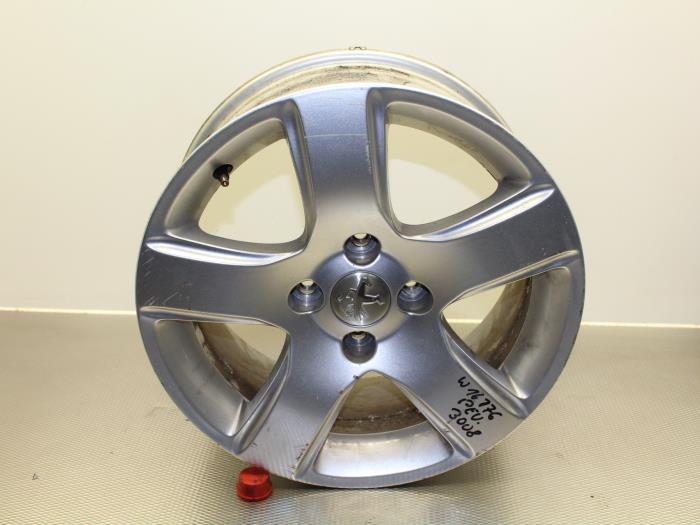 Wheel Peugeot 3008 I 2.0 HDiF 16V GT 9684880380 Alloy