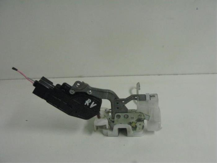 Front door lock mechanism 4-door, right Peugeot 107 1.0 12V