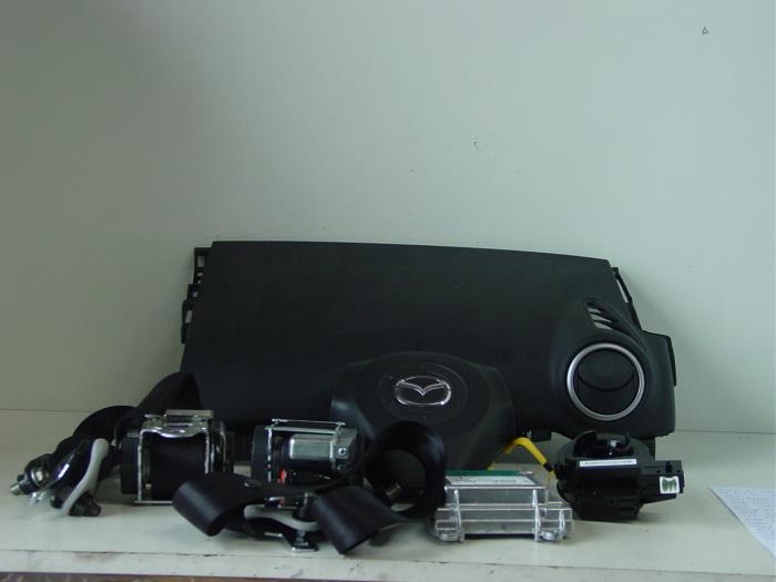 Kit+module airbag d'un Mazda 3 Sport (BK14) 1.6i 16V 2009