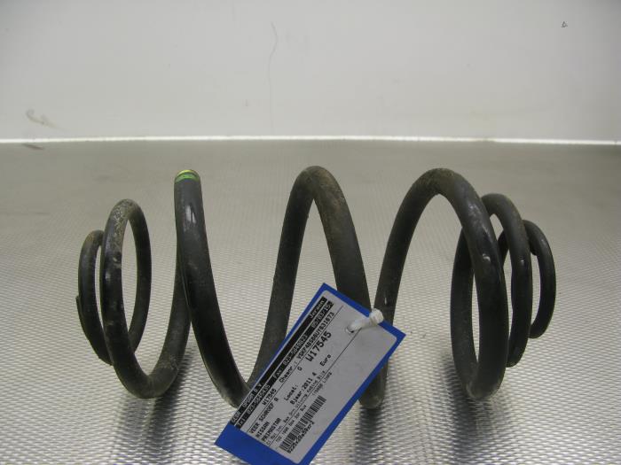 Rear coil spring from a Nissan Primastar 2.0 dCi 90 2011