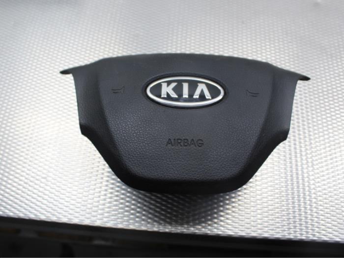 Juego y módulo de airbag de un Kia Picanto (TA) 1.2 16V 2012