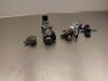 Set of cylinder locks (complete) from a Mazda 3 (BK12), 2003 / 2009 1.6i 16V, Saloon, 4-dr, Petrol, 1.598cc, 77kW (105pk), FWD, Z601; Z627, 2004-02 / 2009-06, BK12Z 2005