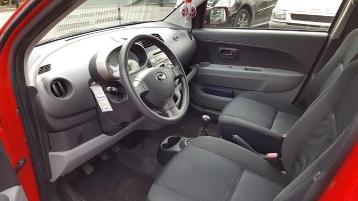 Juego y módulo de airbag de un Subaru Justy (M3) 1.0 12V DVVT 2008