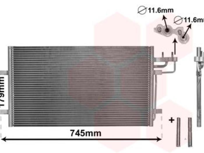 Nya AC-radiator Ford Focus Pris € 76,23 Inklusive moms erbjuds av Gebr Opdam B.V.