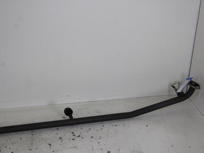 Exhaust middle silencer from a Peugeot 107 1.0 12V 2014