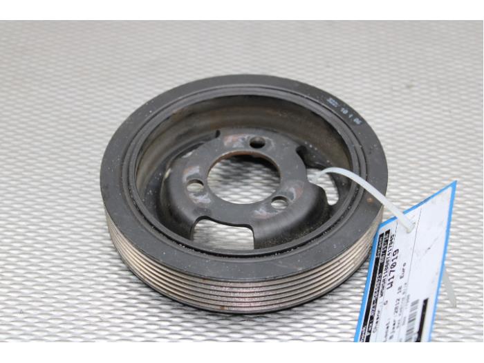 Crankshaft pulley from a MINI Mini (R56) 1.6 16V One 2012