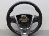 Steering wheel from a Volvo V40 (MV), 2012 / 2019 1.6 D2, Hatchback, 4-dr, Diesel, 1.560cc, 84kW (114pk), FWD, D4162T, 2012-03 / 2016-12, MV84 2013