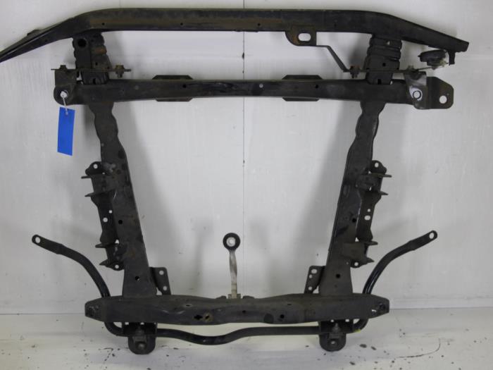 Subframe from a Renault Twingo II (CN) 1.2 16V 2012