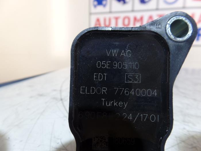Gebrauchte Zündspule Volkswagen Golf VII (AUA) 1.5 TSI Evo BMT 16V Preis € 10,00 Margenregelung angeboten von Automaterialen Ronald Morien B.V.