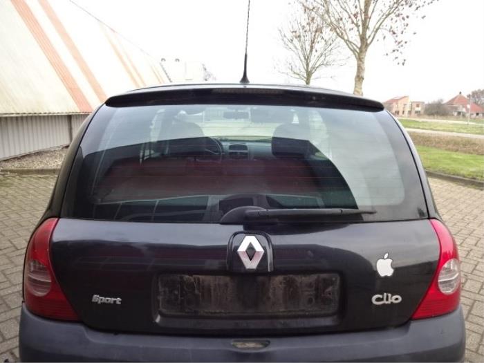 Tailgate from a Renault Clio II (BB/CB) 1.4 16V 2003