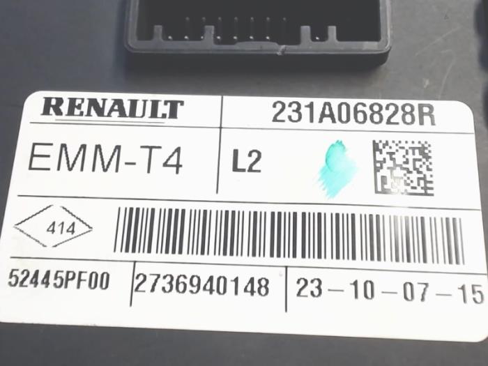 Gateway Modul van een Renault Captur (2R)  2016