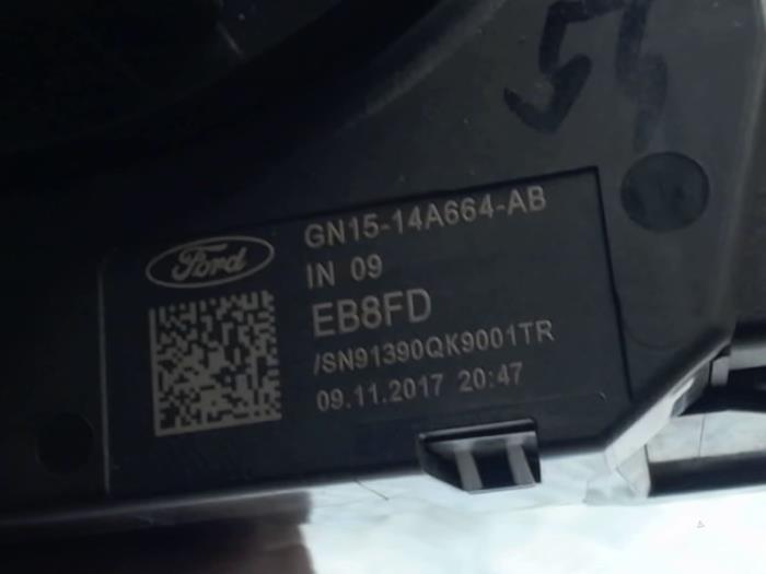 Airbagring van een Ford Fiesta 2018