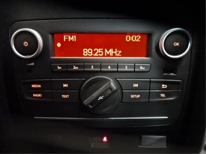 Radio d'un Dacia Duster (HS) 1.5 dCi 2017