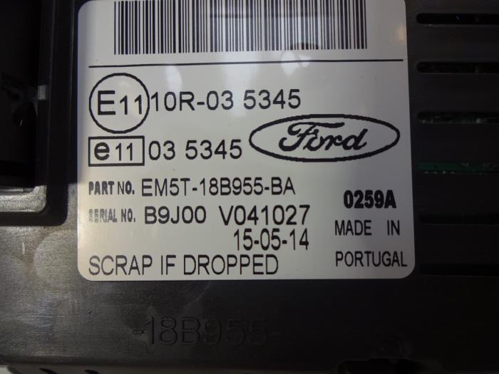Display Multi Media control unit Ford Focus - 2014481 FOMOCO