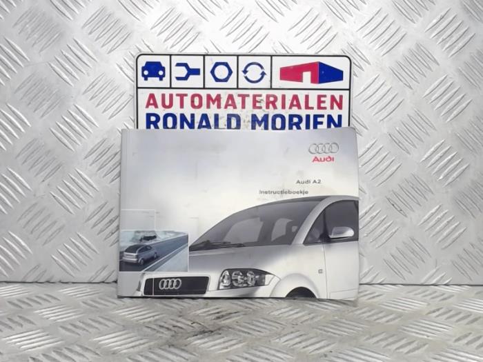 Używane Instrukcja Audi A2 (8Z0) 1.4 16V Cena € 15,00 Procedura marży oferowane przez Automaterialen Ronald Morien B.V.