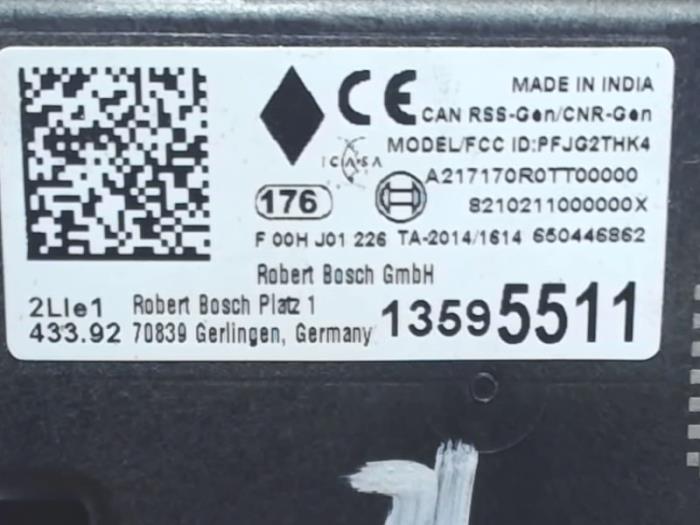 Central door locking module from a Opel Astra 2018