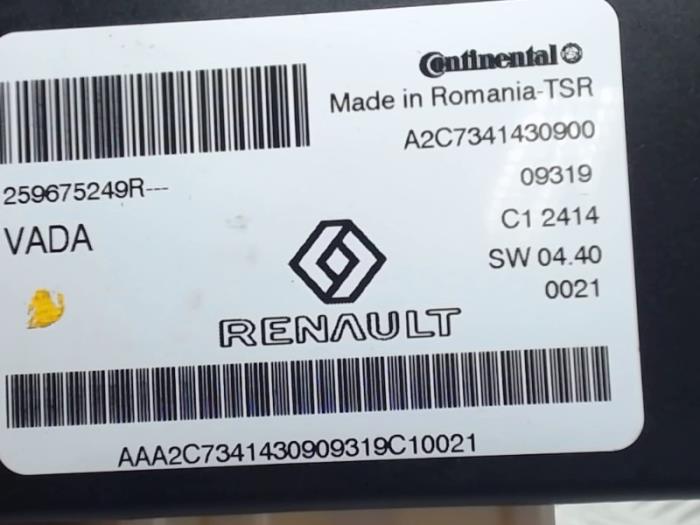 Ordenador de iluminación de un Renault Talisman 2019