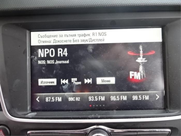 Radio d'un Opel Crossland/Crossland X 1.2 12V LPG 2018