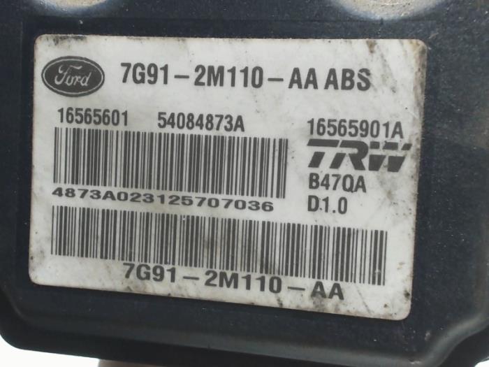 Pompe ABS d'un Ford S-Max (GBW) 2.0 16V 2007