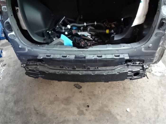 Rear bumper frame from a Hyundai Tucson 2019