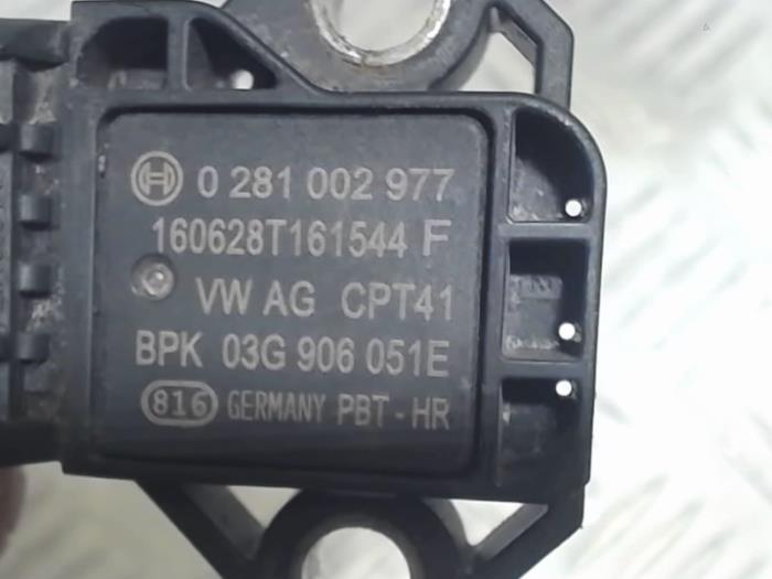 Map Sensor (Einlasskrümmer) van een Volkswagen Scirocco (137/13AD) 2.0 TSI 16V 2017