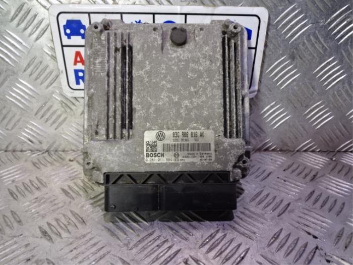 Used Engine management computer Seat Leon (1P1) 1.9 TDI 105 Price € 95,00 Margin scheme offered by Automaterialen Ronald Morien B.V.