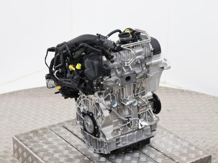 Motor van een Skoda Karoq 2020