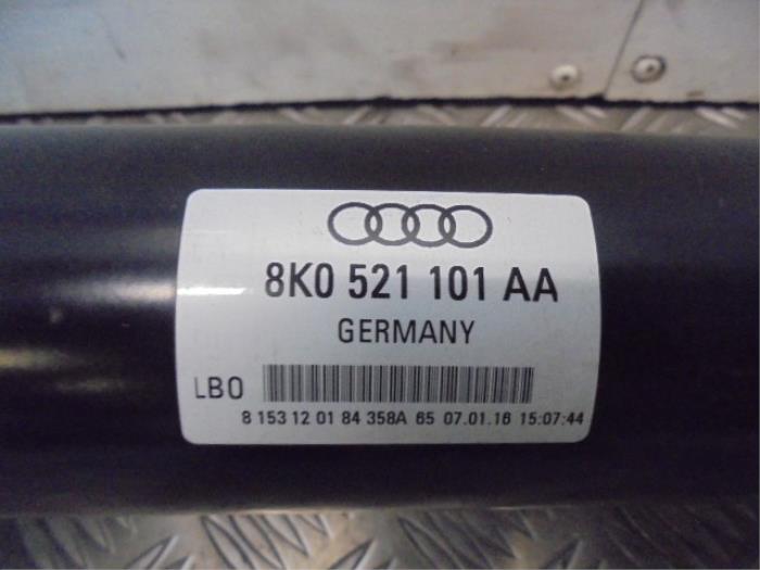 Intermediate shaft from a Audi A5 Sportback (8TA) 2.0 TFSI 16V Quattro 2016