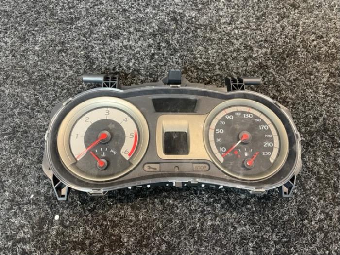 Odometer KM from a Renault Clio III (BR/CR) 1.5 dCi 70 2005