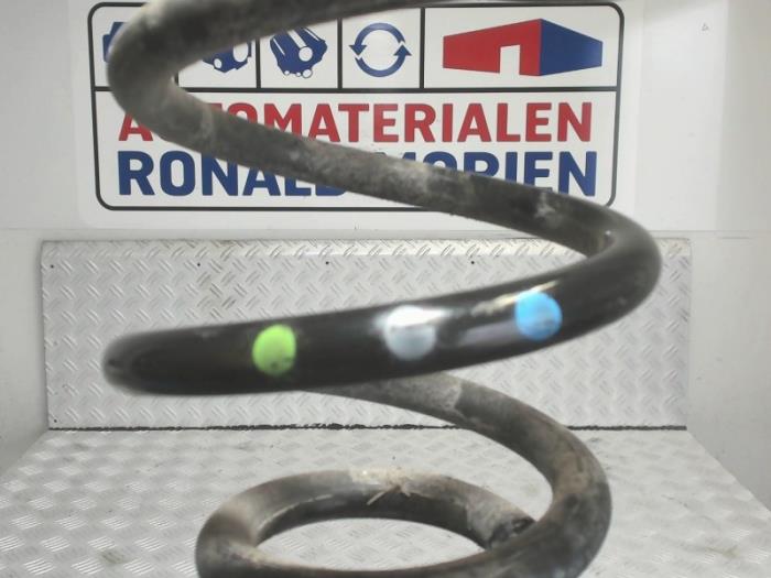 Rear coil spring from a Audi A5 2016
