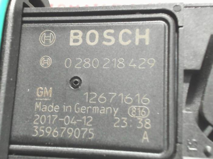 Dosimètre à air d'un Opel Adam 1.4 16V 2017