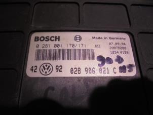 Engine management computer from a Volkswagen Golf III Variant (1H5) 1.9 CL,GL SDI 1998