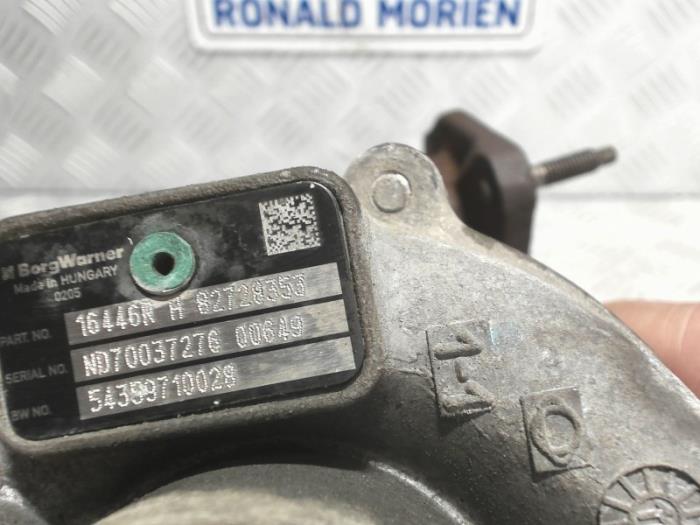 Usagé Turbo Renault Clio III (BR/CR) 1.5 dCi 75 FAP Prix € 125,00 Règlement à la marge proposé par Automaterialen Ronald Morien B.V.
