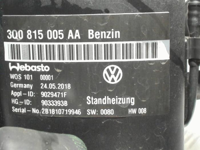 Calefactor de un Volkswagen Passat 2019